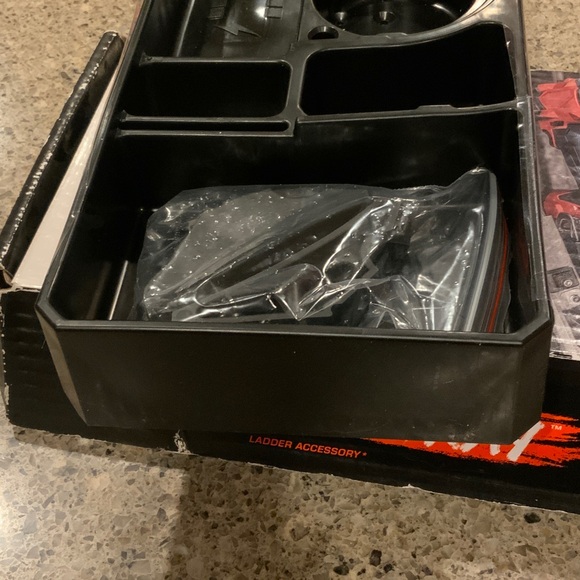 Little Giant Tool Tray - Ladder Accessory - Black and Red - Picture 12 of 12